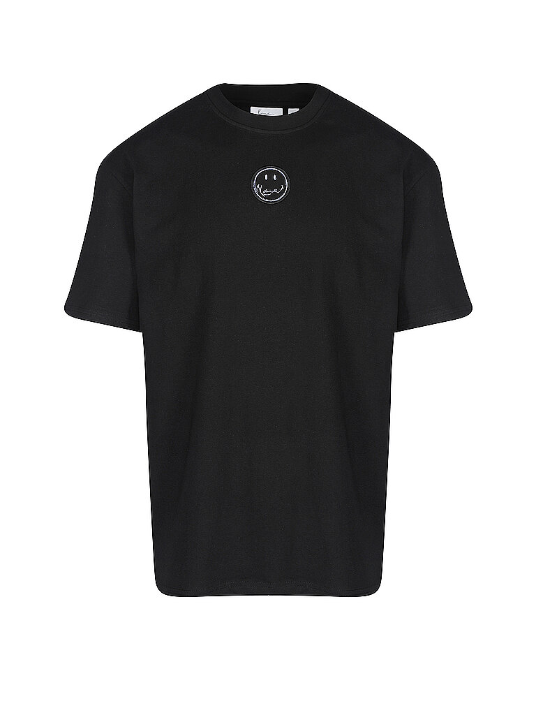 KARL KANI T-Shirt Signature Smiley® schwarz | S